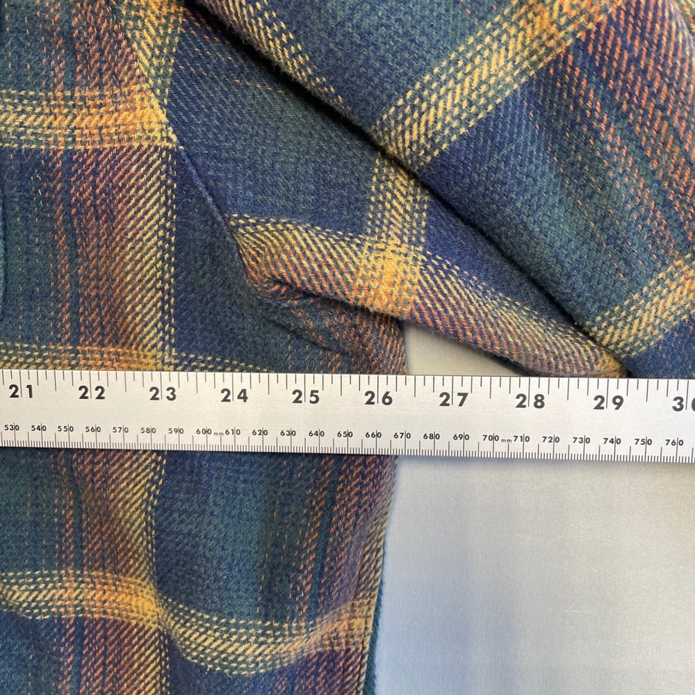 Orvis Classic Tartan Plaid Flannel Shirt Men's XXL Long Sleeve Button Up - Picture 7 of 9